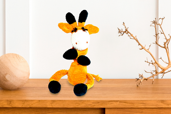 Stofftier Giraffe