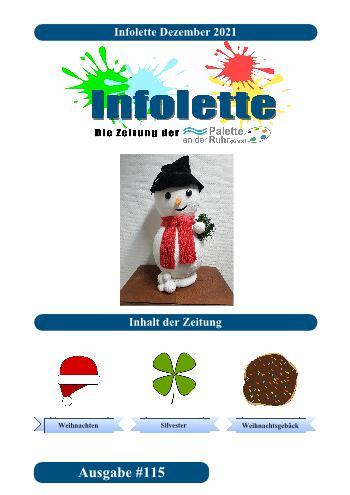 Infolette Ausgaben 2021