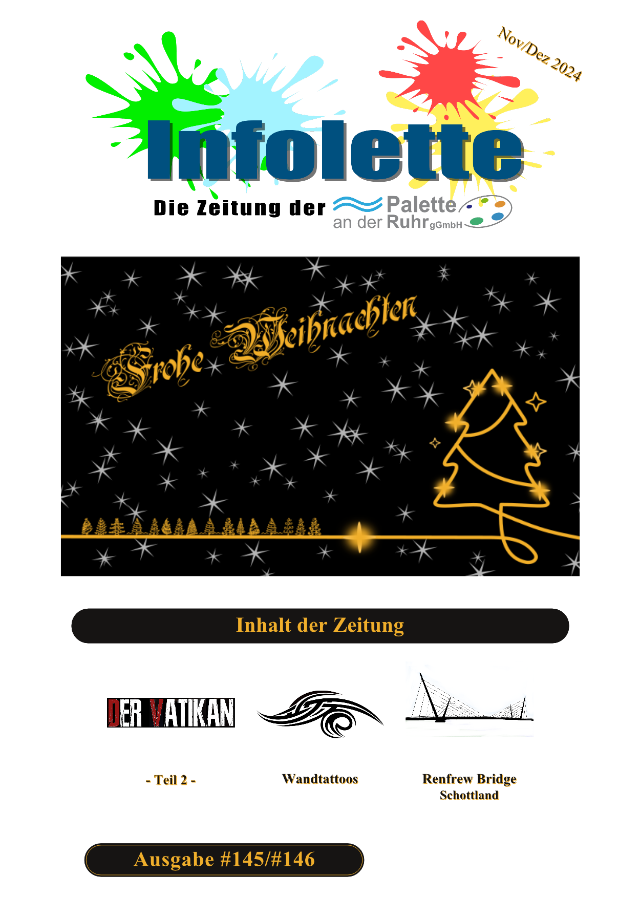 Infolette Ausgaben 2024